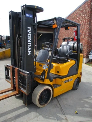 Used 2018 HYUNDAI 25LC-7A Liquid Propane Forklifts Pennsylvania US | National Lift Equipment #1382225