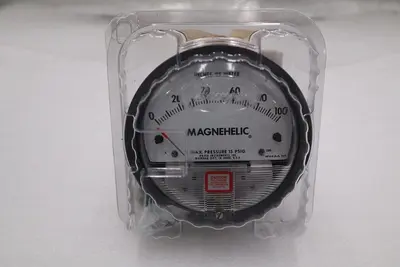 NEW Dwyer 4" Magnehelic Mode 2100 Differential Pressure Gauge 0-100" STOCK H177A