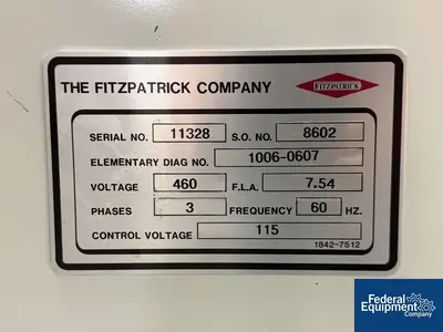 Used Fitzpatrick _UNKNOWN_ FitzMills Ohio US | Federal Equipment Company #1455669