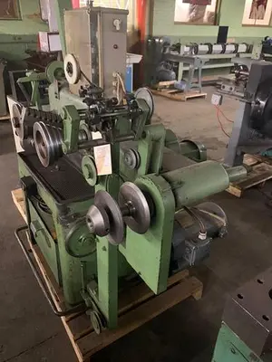 7049-140 Carl Wezel 8 Pass Precision Wire Drawing Machine For Precious Metal & Other Similar Wire Reduction Applications