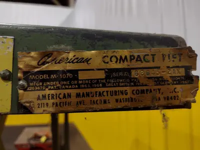 USED AMERICAN M-1070