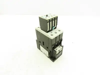 Siemens 3RT1036-1AG24 Motor Starter Contactor w/Varistor 50HP 600V 3PH 120V Coil