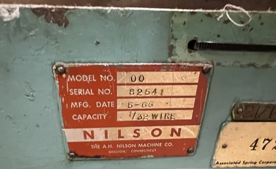 NILSON S-00 Miscellaneous & Production | Mohawk Machinery (7)