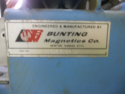 Used BUNTING 951267-1-02 Conveyors | Equipment Recovery Corp. #1331165