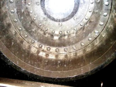 (2) Escher-Wyss P-3 2-stage pusher centrifuges, Hastelloy C.