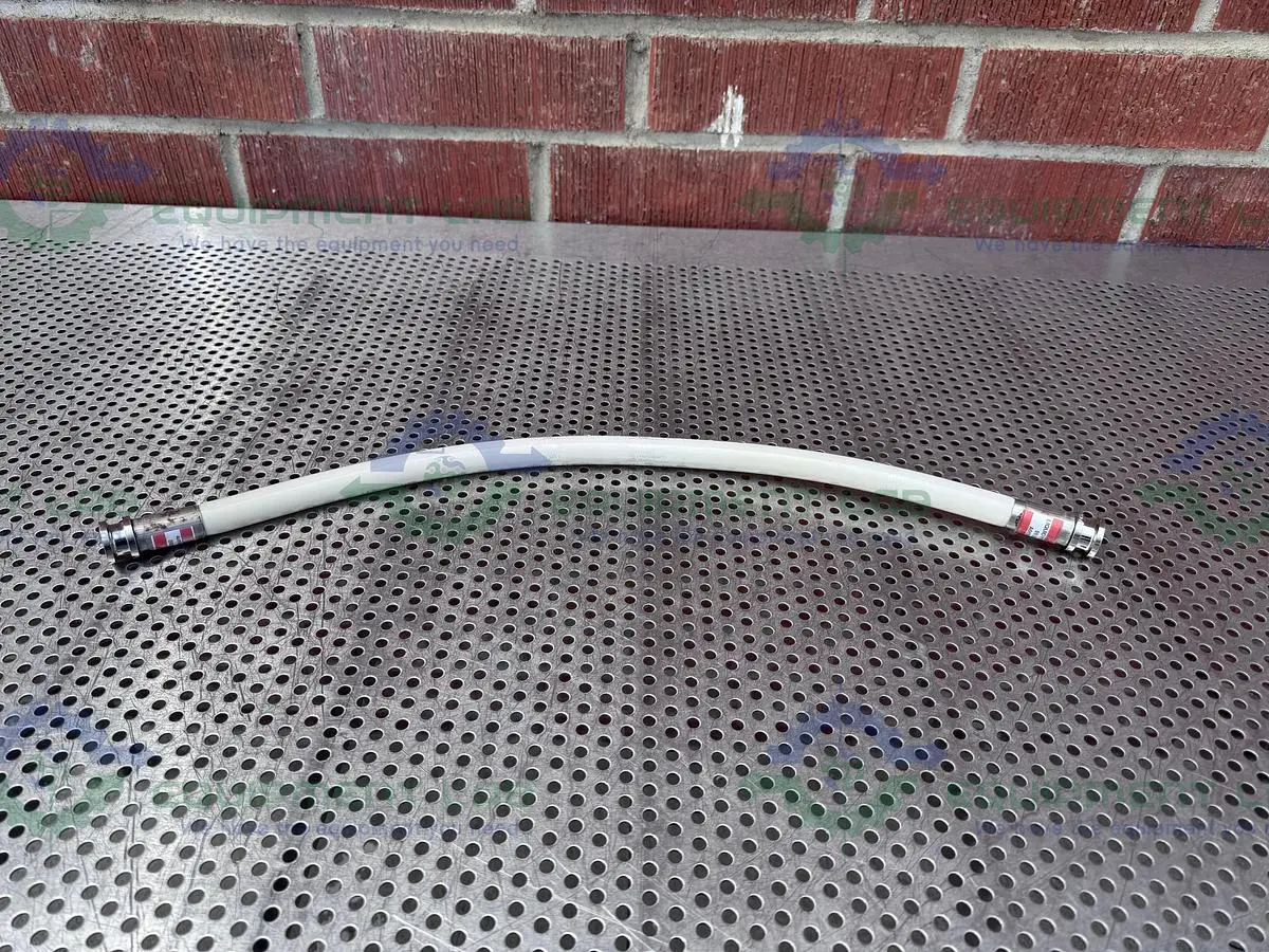 USED AFLEX PHARMALINE 54037 PTFE HOSE 24" W/ 1/2" SANITARY FITTING