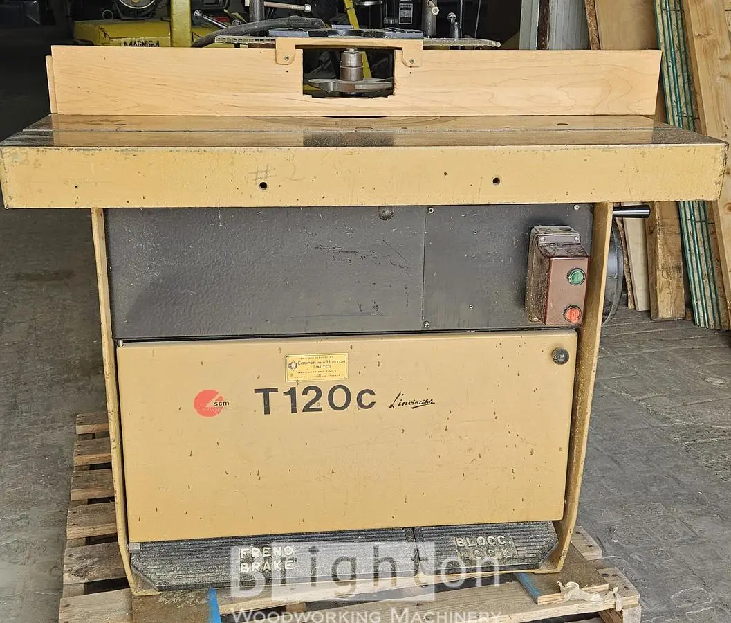 USED SCM T120 / C USED HEAVY DUTY SHAPER