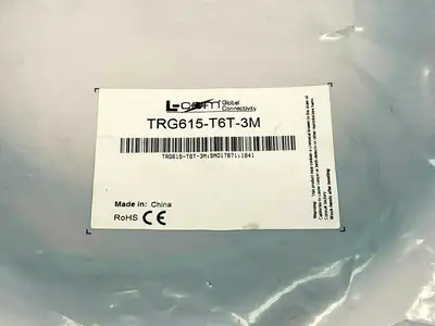 TRG615-T6T-3M | L-Com  Category 6a GigE SF/UTP High Flex Ethernet Cable - New
