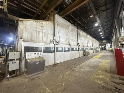 110" (2.8M) VOITH FOURDRINIER PAPER MACHINE (LBM) MFG 2001 LINERBOARD / TUBE & CORE – TANDEM NIPCOFLEX SHOE PRESSES - 72"(1.8M) DIAMETER DRYERS