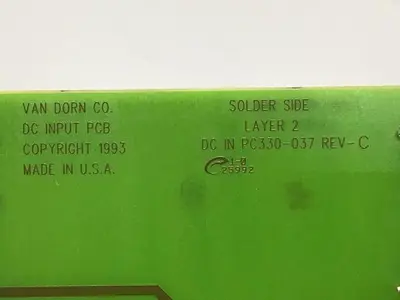 USED VAN DORN PC330-037