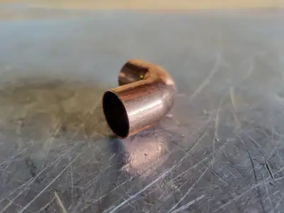 5/8" Copper C x C 90-Degree Short Elbow