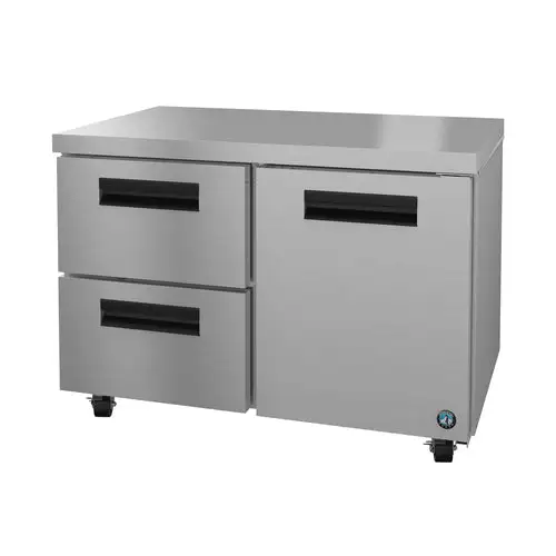 Hoshizaki UR48B-LPD2 48" Steelheart Undercounter Refrigerator w/ (2) Sections, (1) Door & (2) Drawers, 115v