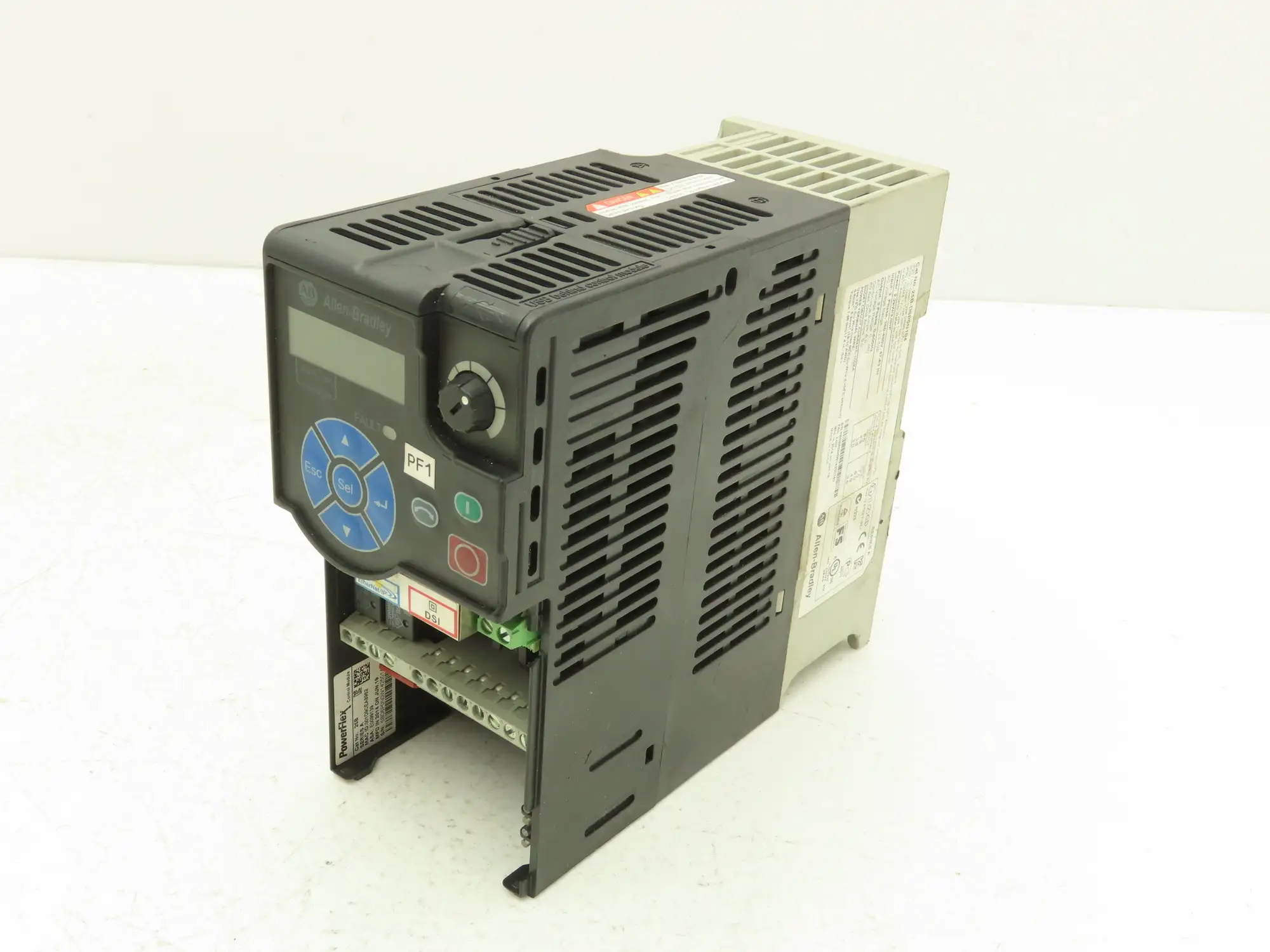 Allen Bradley 25B-D6P0N104 Powerflex 525 3Hp VFD AC Drive 480V 50/60Hz FRN 2.002