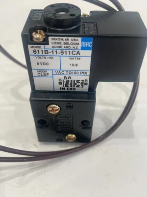 NEW MAC VALVES 611B-11-911CA SOLENOID VALVE 611B11911CA