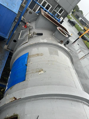 2,100L M/S Wam Continuous Plough Shear Mixer Type WAHVC 3000 LI