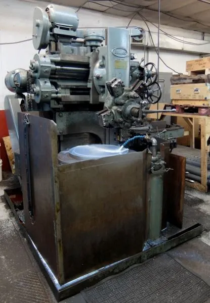 Bullard 36" Spiral Drive Vertical
Turret Lathe, New 1942