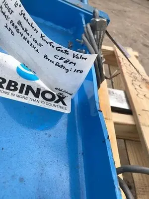 Orbinox 8 & 10 inch Knifegate Valves -NEW