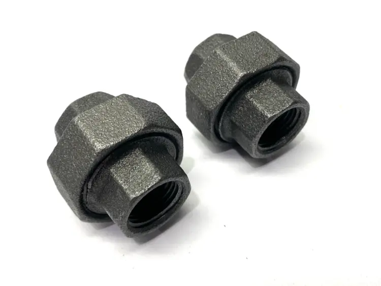 Used SOUTHLAND BLACK IRON UNION 1/2" LOT OF 2 Valves/Fittings | Maverick Industrial Sales #1099359