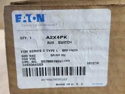 New | in-Stock EATON A2X4PK Switchgears British Columbia CA | Lenmark #239207