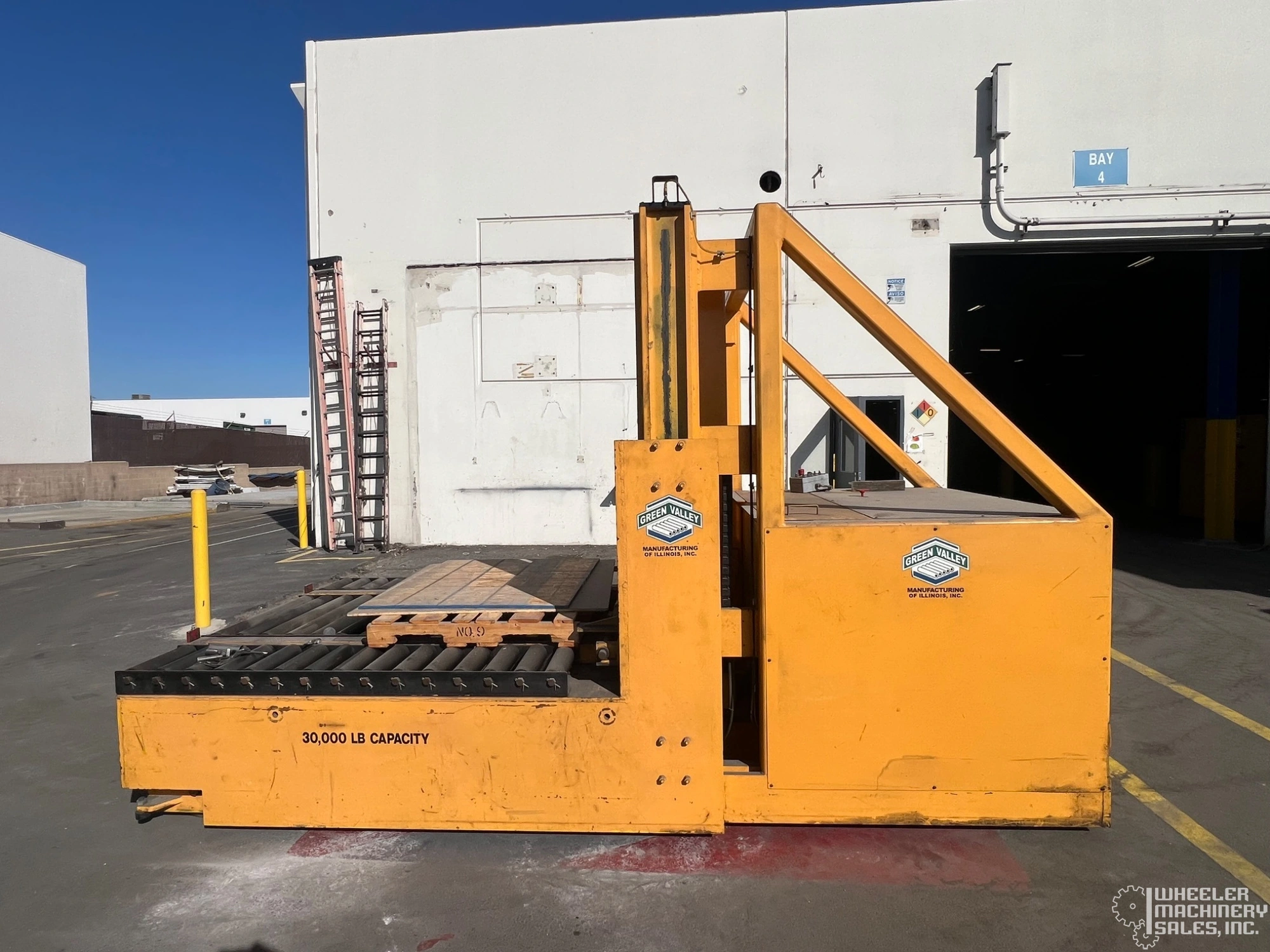 GREEN VALLEY/TITAN 153302 30,000 Lb. Capacity Die Transfer Cart #8125