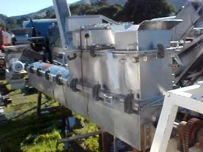 Blancher, Screw, 12" X 15', S/st, Kraft, Jkt, Steam, Cooker, #Z106365