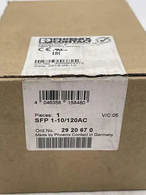 New | in-Stock PHOENIX CONTACT PHOENIX CONTACT SFP 1-10/120AC Misc Electrical & Power Parts | ND Industrial Surplus #1214649