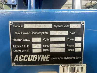 Used ACCUDYNE ACCUDYNE  PRESS Hydraulic Presses Michigan US | Alma Machinery #1271719