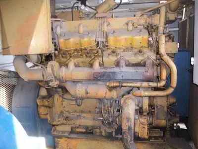 USED IDECO MM-550 DUPLEX MUD PUMP PACKAGE