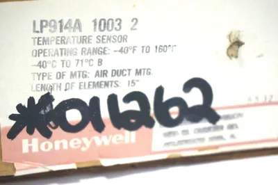 NEW HONEYWELL LP914A-1003-2 TEMPERATURE SENSOR LP914A10032