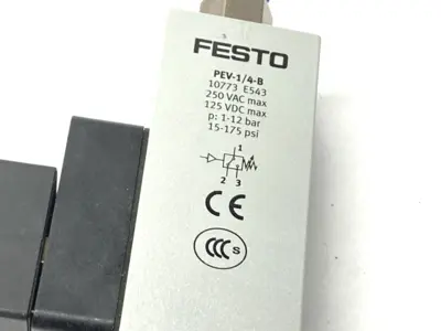 USED SMC PRESSURE SWITCH, RELATIVE PRESSURE EN 60947-5-1 STAND.