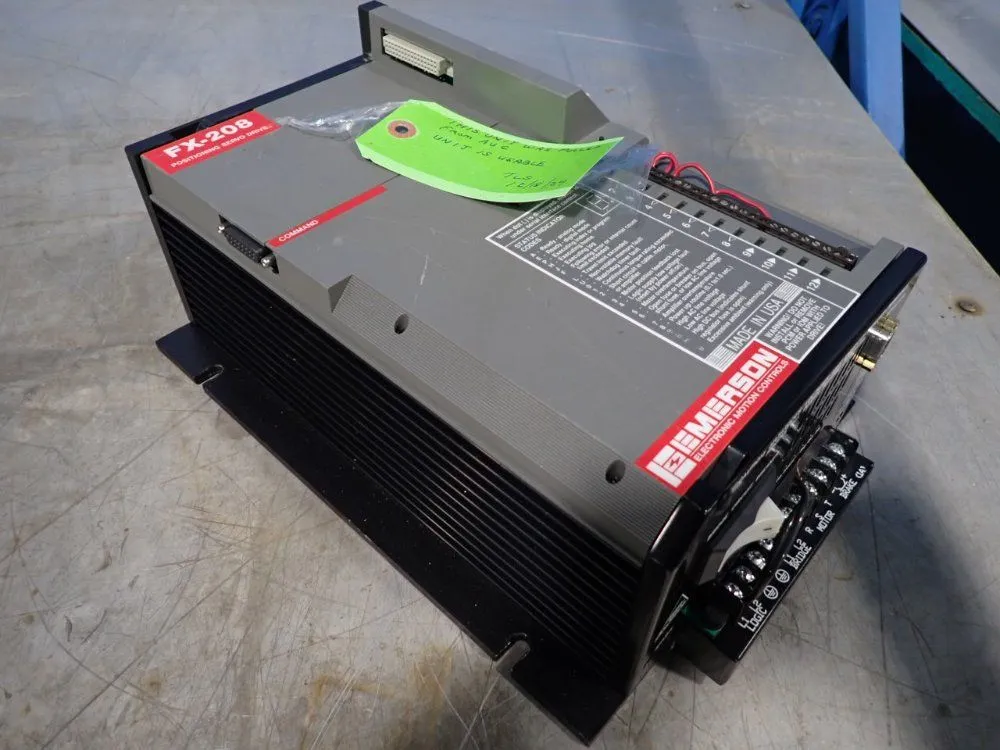 Used EMERSON FX208 Servo Drives Ohio US | HGR 24 #878561
