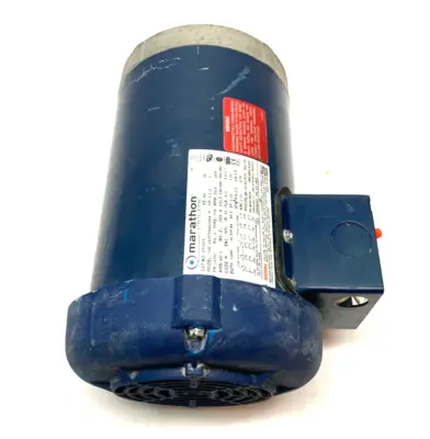 Used Marathon Electric 3-Phase Electric Motor 143TC Frame 3515 Rpm 1-1/2HP A.C. Motors Michigan US | Maverick Industrial Sales #1397276