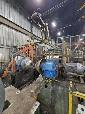 60” x .135” x 50,000 Lbs. Cincinnati/Herr-Voss Slitting Line  (Used)