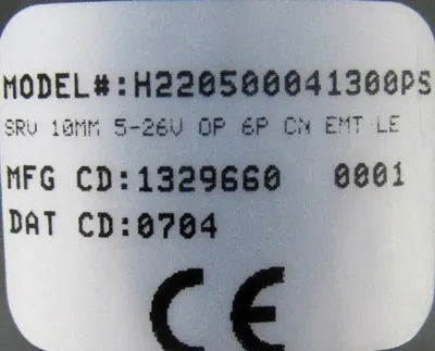 NEW DYNAPAR H220500041300PS ENCODER SRV 10MM 5-26V OP 6P CN EMT LE