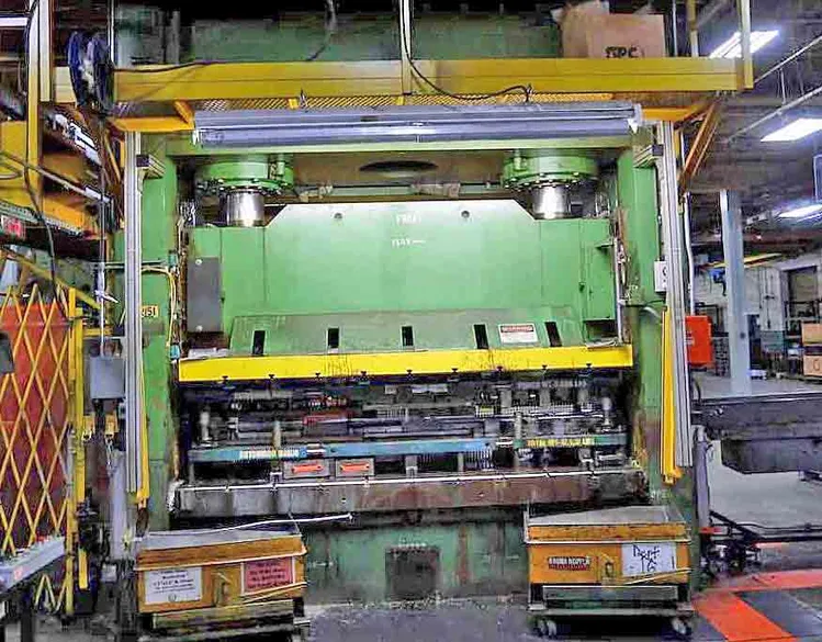 Used 1979 PACIFIC 600-D-10-54 Hydraulic Presses Ohio US | D & H Machinery, Inc. #221694