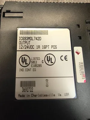 Used GE FANUC IC693ALG392B PLC Input & Output South Carolina US | ESS Industrial Equipment Sales #1275131