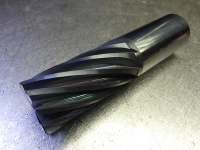 GWS 1" 10 Flute Carbide CR Endmill 1" Shank .030" R 1025S1000030C11 (LOC1102A)