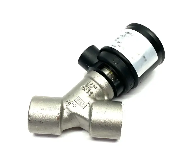 Used ASCO ANGLE BODY 2/2-WAY MOTORIZED PISTON VALVE, 1/2" NORMALLY CLOSED Valves/Fittings | Maverick Industrial Sales #1100189
