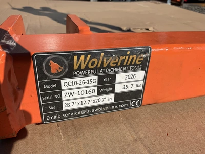 Used WOLVERINE QC10-26-15G QUICK COUPLER 10, Hitches Michigan US | Miedema Asset Management Group #1579568