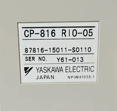USED Yaskawa YASKAWA CP-816 RIO-05