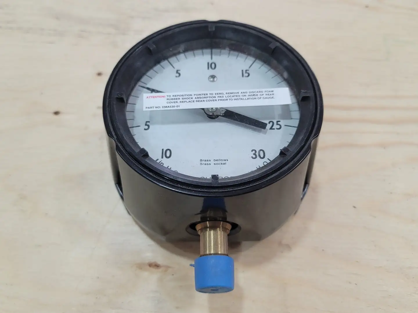 Bellows Pressure Gauge