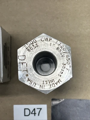 NEW DFT 8033 MULTIPOSITIONAL CHECK VALVE UNIT 1" BSSV 9/16”NPT Inlet + Warranty