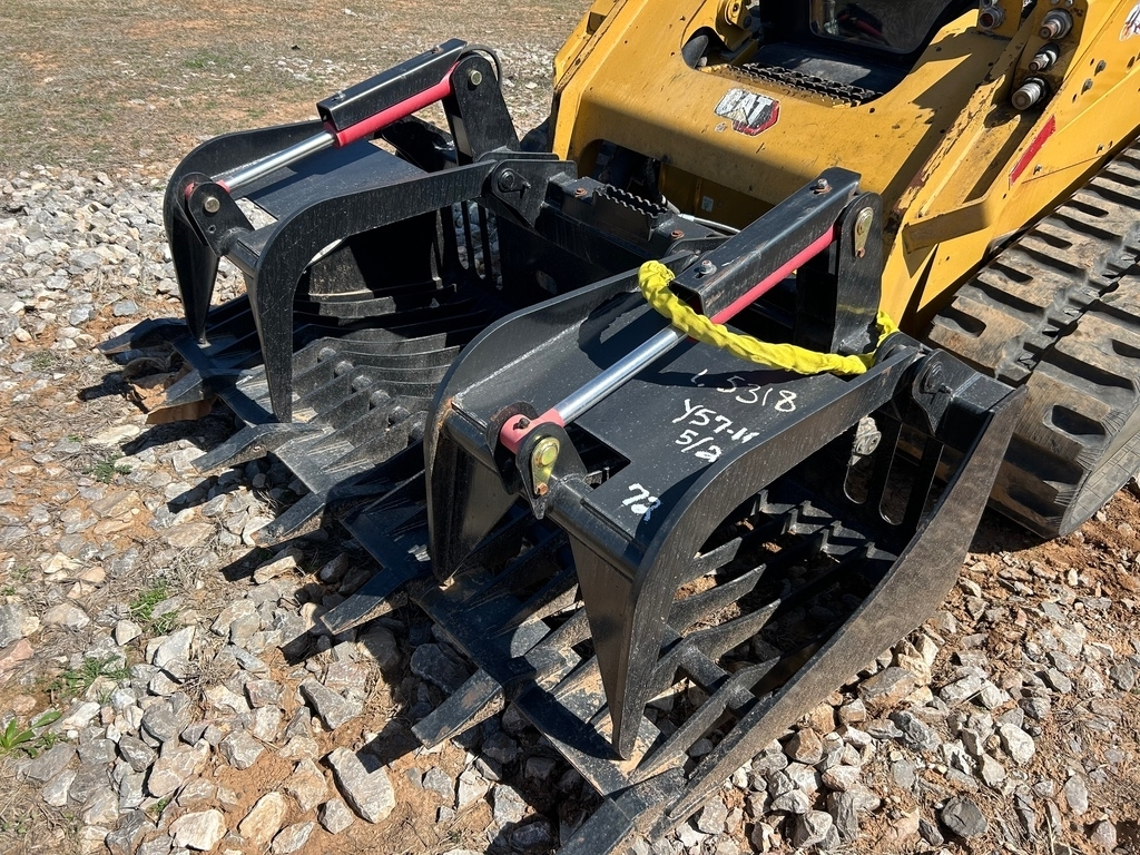 Used 2024 MID STATE 72" ROCK GRAPPLE Grapple Buckets Oklahoma US | OT Truck & Tractor Sales #1383860