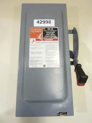 USED FEDERAL PIONEER C1336