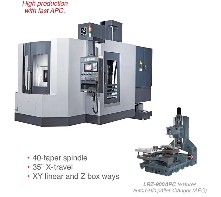 New | Build-to-Order MIGHTY VIPER LR 900APC Vertical Mills Utah US | New Vision Machine Tools, LLC #287058