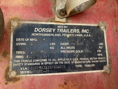 USED DORSEY DGTC-48