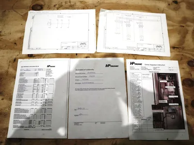 Alfa-Laval P-626 lube oil purifier, 316SS.