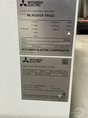 USED 2022 MITSUBISHI ML4020GX-F80 (D)