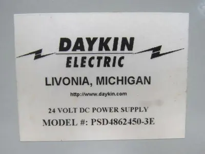 Daykin PSD4862450-3E 24VDC Power Supply