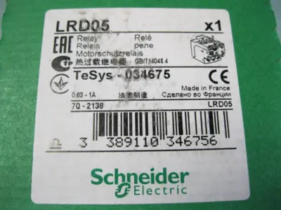 NEW Schneider Electric LRD05